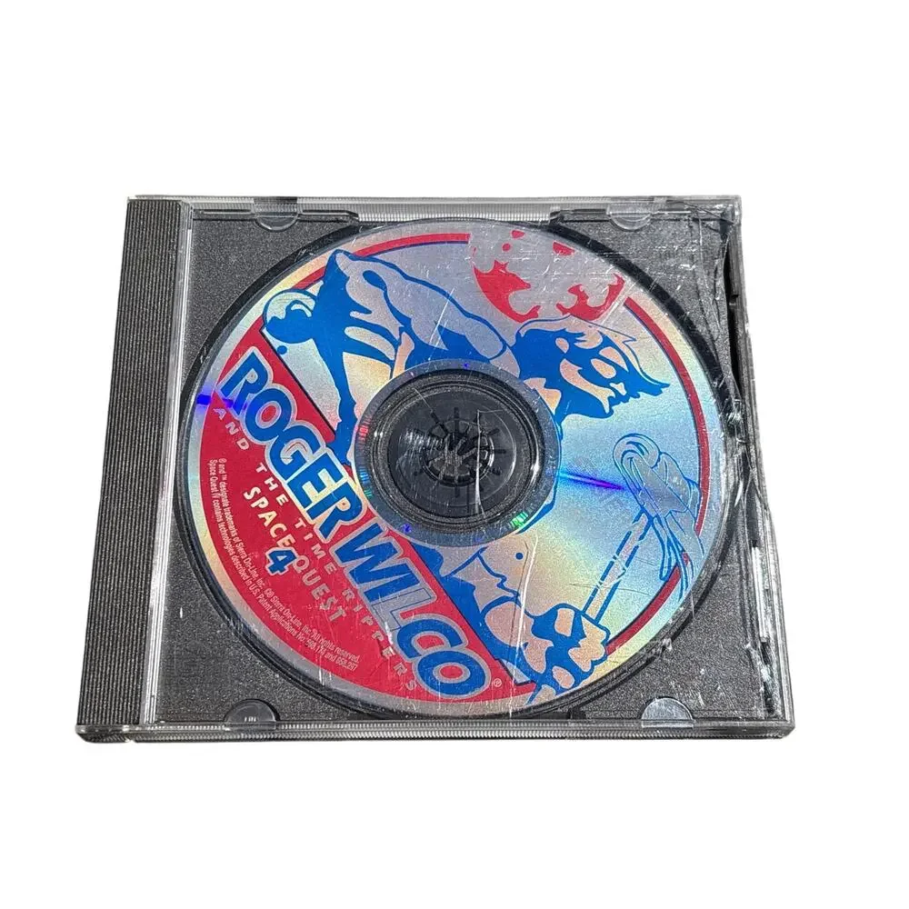Space Quest IV 4: Roger Wilco and The Time Rippers PC Game Disc Only